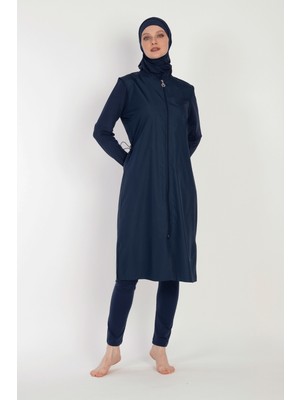 inStyle 6045A Koyu Lacivert Tesettür Mayo