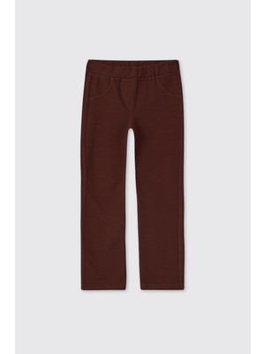 Panço Kız Çocuk Kahve Tayt