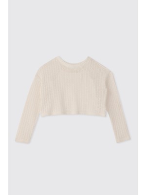 Panço Kız Çocuk Ekru 2'li Takım