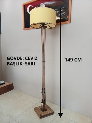 Allians Şık Ahşap Lambader ile Evinize Sıcaklık ve Zarafet Katın