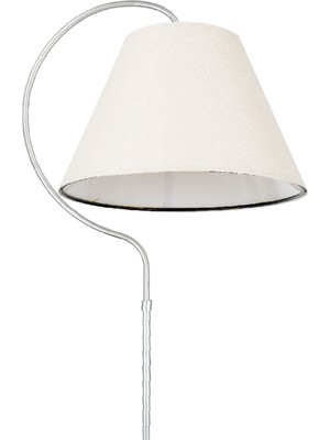 Allians Elips Gümüş Patine Krem Lambader, Güven Avize, Modern ve Şık Tasarım