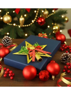 Storemax Uslucanmarketplace Yılbaşı Ağacı Tepe Süsü 15 cm (Gold)