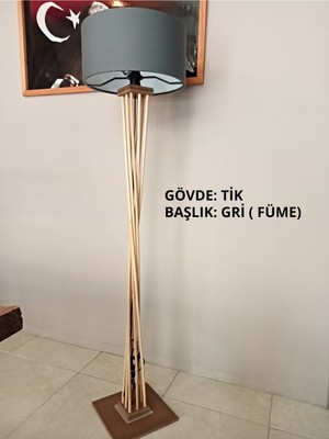 Allians Doğal Ahşap Modern Lambader, Şık ve Sıcak Ambiyans Yaratır