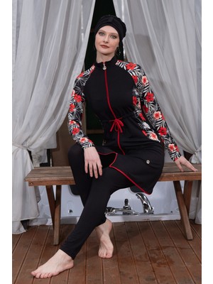 inStyle 2313 Siyah Tesettür Mayo