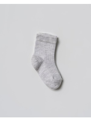 CSYC1009 Bebek 6'lı Çorap %100 Organik Pamuk Bebek - Yenidoğan - CSYC1009