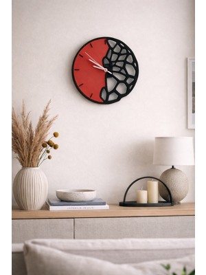 Allians Şık ve Modern Duvar Saati, Ev Dekorunuza Tarz Katacak Aksesuar