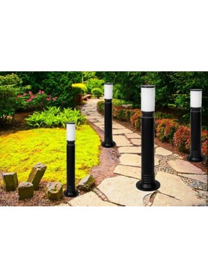 Storemax Uslucanmarketplace Sekatech Zita Bahçe Aydınlatma Kule Armatür 80 Cm. Siyah Uzun Siyah IP54 1 Adet