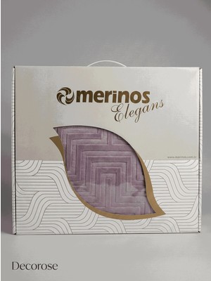 Merinos Elegans Tek Kişilik Battaniye Decorose