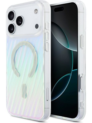 Tumi iPhone 17 Pro Max Uyumlu Kılıf Tumı Orjinal Lisanslı M-Safe Özellikli Dalga Tasarımlı Kapak Colorful