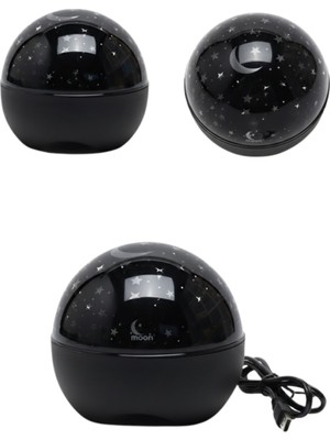 Allians Yıldızlı Gece Lambası, Projektör ve Müzikli Işıklandırma Keyfi