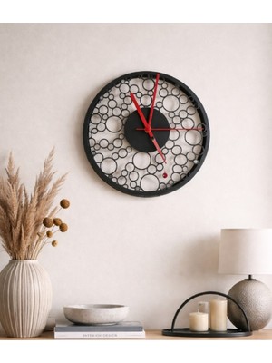 Allians Şık ve Modern Dekoratif Duvar Saati, Zarif Tasarım ile Evinize Şıklık Katın