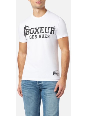 Boxeur Des Rues T-Shirt Iconica White Con Logo Black