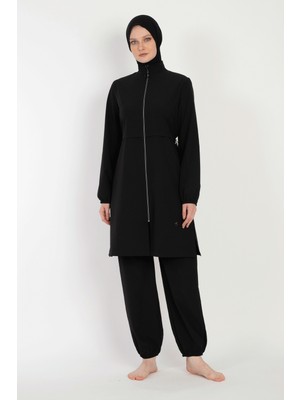 inStyle 6056 Siyah Tesettür Mayo