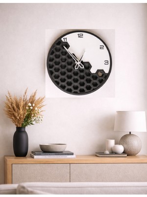 Allians Şık ve Modern Dekoratif Duvar Saati, Ev ve Ofis Için Ideal Seçim