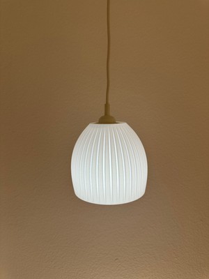 Allians Şık Dikey Çizgili Modern Sarkıt Avize, Oturma ve Yatak Odası Dekoru