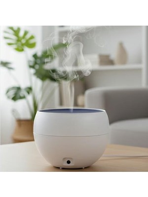 Tekinhediyelik Yarım Küre Tasarımlı USB Işıklı Mini Masaüstü Aroma Difüzör – 150 ml Sessiz Nemlendirici