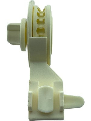 MorPerde Yüksek Kasa Katlamalı Perde Altıgen Milli Krem Zincir Mekanizması