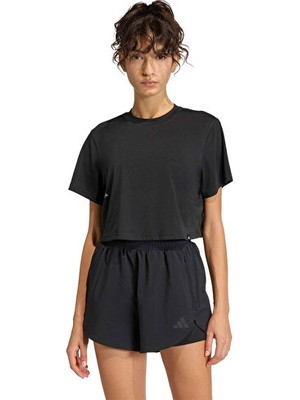 Adidas W Primelift G T Kadın Antrenman Tişörtü KB9396 Siyah