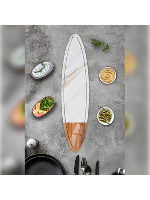 Decorita Cam Pide - Peynir - Sunum Tabağı | Horizon | 75CM x 17,5cm