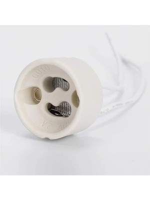 Allians Şahnet Starter Ayak Seramik GU10 Duy Beyaz, Şık ve Kullanışlı Aydınlatma Parçası