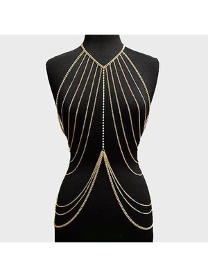 Özbience Şık ve Modern Taşlı Vücut Aksesuarı ile Tarzınızı Yansıtın