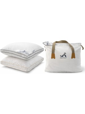 Assa Home Microjel Yastık Çift Biyeli Yastık Kılıfı Çantalı