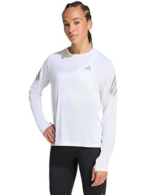 Adidas ADI365 Climacool  Ls W Kadın Koşu Uzun Kollu Tişört KE6842 Beyaz