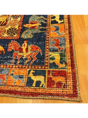 Mevlana Bazaar Hayvan Figürlü 160 x 230 Baskı Halı