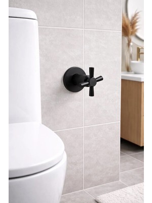 Idimax Taharet Musluğu Black - Komple Pirinç