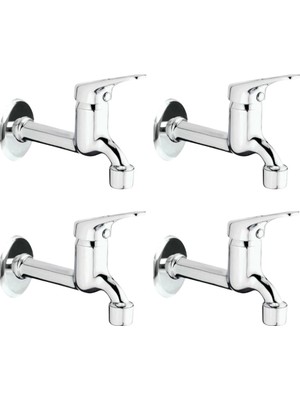 Ne Verelim Size Buğz 4lü Aç Kapa Mix Lavabo Musluk Wc Lavabo Uzun Musluk Perlatörlü