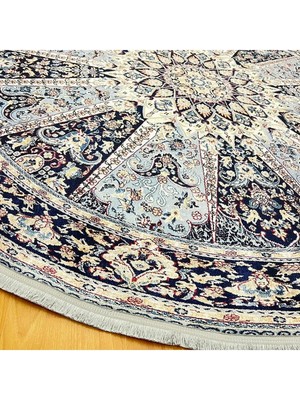 Mevlana Bazaar Şems (Güneş) Desenli 200 x 200 Baskı Halı
