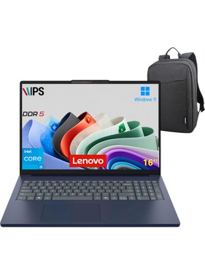 Lenovo Ideapad Slim 3 16IRH10 P2 Intel Core I5 13420H 16GB 512GB SSD 16" Fhd+ Wuxga IPS WIN11 Pro Taşınabilir Bilgisayar (Lenovo Çanta Hediyeli)