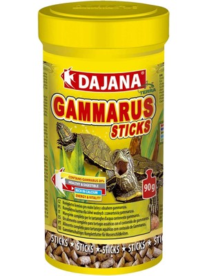 Storemax Hepsifursell Dajana Gammarus Sticks Kaplumbağa Yemi 1000 ml 375 gr