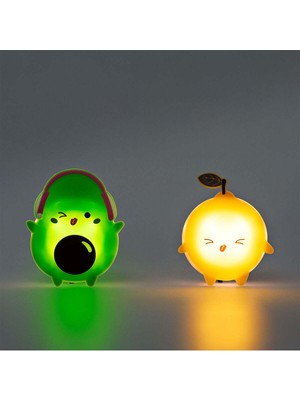 Allians Renkli Meyve Şeklinde 2'li Hareketli LED Lamba Seti
