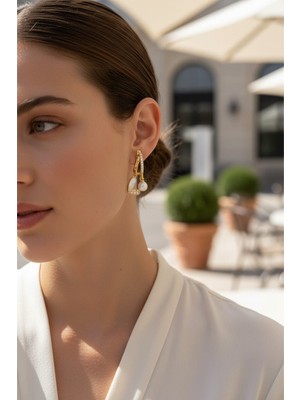 Aware Time Zirkon Taşlı Küpe