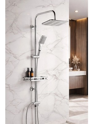 Idimax Robot Duş Seti Private (Geniş Kare Tepe 20X30)