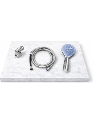 Idimax Duş Seti Asos - 150CM Içi Örgülü Spiral - Komple Krom Kaplama