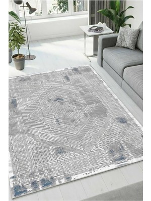 Storemax Hepsifursell Yumuşak Yıkanabilir Mutfak Halısı Koridor Oturma Kaymaz Tabanlı Salon Dz-27-Gri DZ-27GRİ40X60