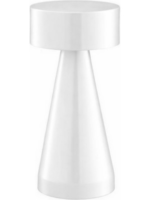 Allians Dokunmatik 3 Kademeli LED Beyaz Metal Masa Lambası USB ile Kullanıma Uygun