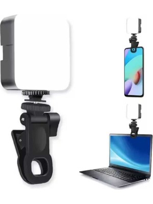 Allians 3 Renkli Telefon ve Kamera Selfie Işığı, Tiktok ve Video Için LED