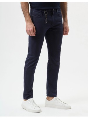 Paul & Shark Erkek Dar Kesim Pamuklu Denim Lacivert Pantolon 99314017-013