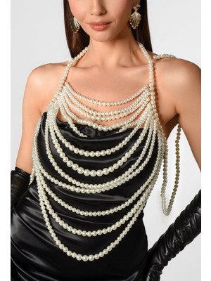 Özbience Inci Boncuk Vücut Zinciri, Şık ve Göz Alıcı Aksesuar