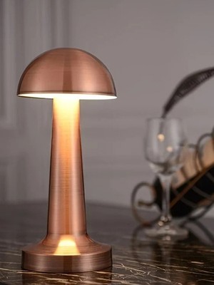 Allians Şarjlı Lotus Dekoratif Masa Lambası, 3 Renk Modu, Dokunmatik Kontrol