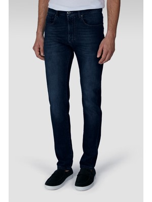 Paul & Shark Erkek Denim Kumaş  Normal Bel Düz Model Lacivert Pantolon 25414105-J03