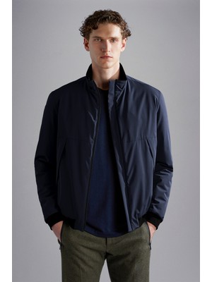Paul & Shark Erkek Uzun Kol Normal Dik Yaka Günlük Lacivert Mont 14312019-013