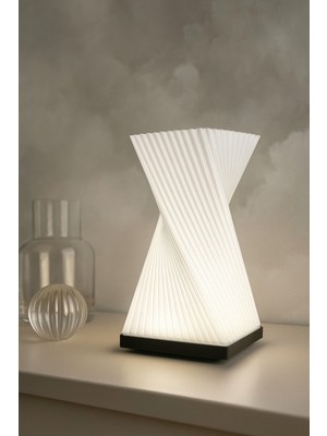 Allians Modern Spiral LED Masa Lambası, Enerji Tasarruflu ve Şık Tasarım