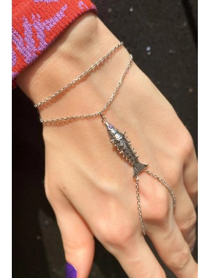 Spossy Silver Jewelry Balık Şahmeran