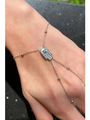 Spossy Silver Jewelry Fatma Ana Eli Şahmeran