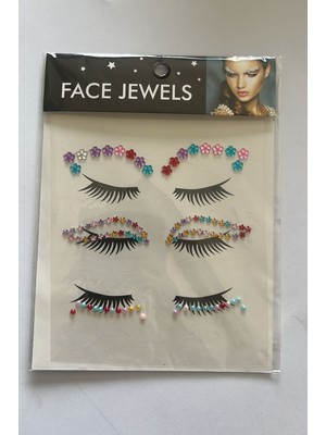 Özbience Yüz Süsleme Taşı ve Vücut Kristali, Parlak ve Şık Tasarım