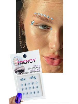 Özbience Parlak Taşlı Yüz ve Vücut Süsü, Yaratıcı ve Şık Tasarım